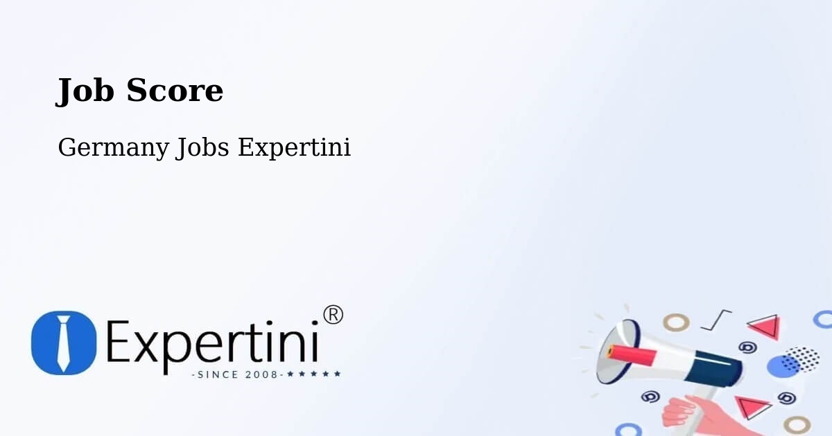 Job Score & Job Description Score Tool – Damp - Germany Jobs Expertini