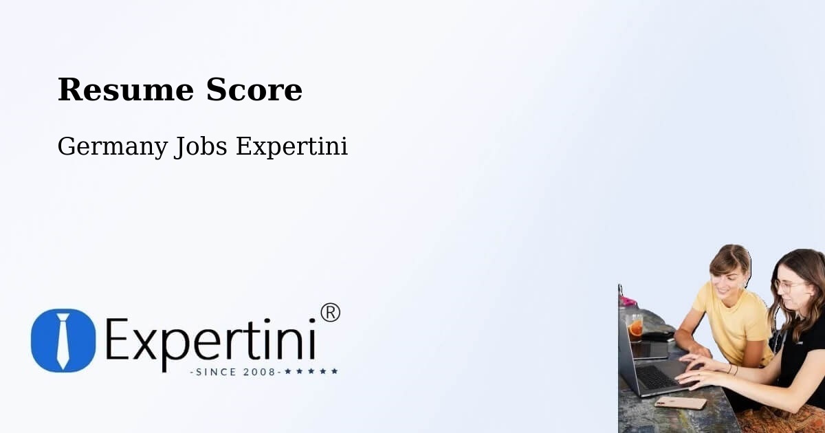 Resume Score & Job Description Match Tool – Damp - Germany Jobs Expertini