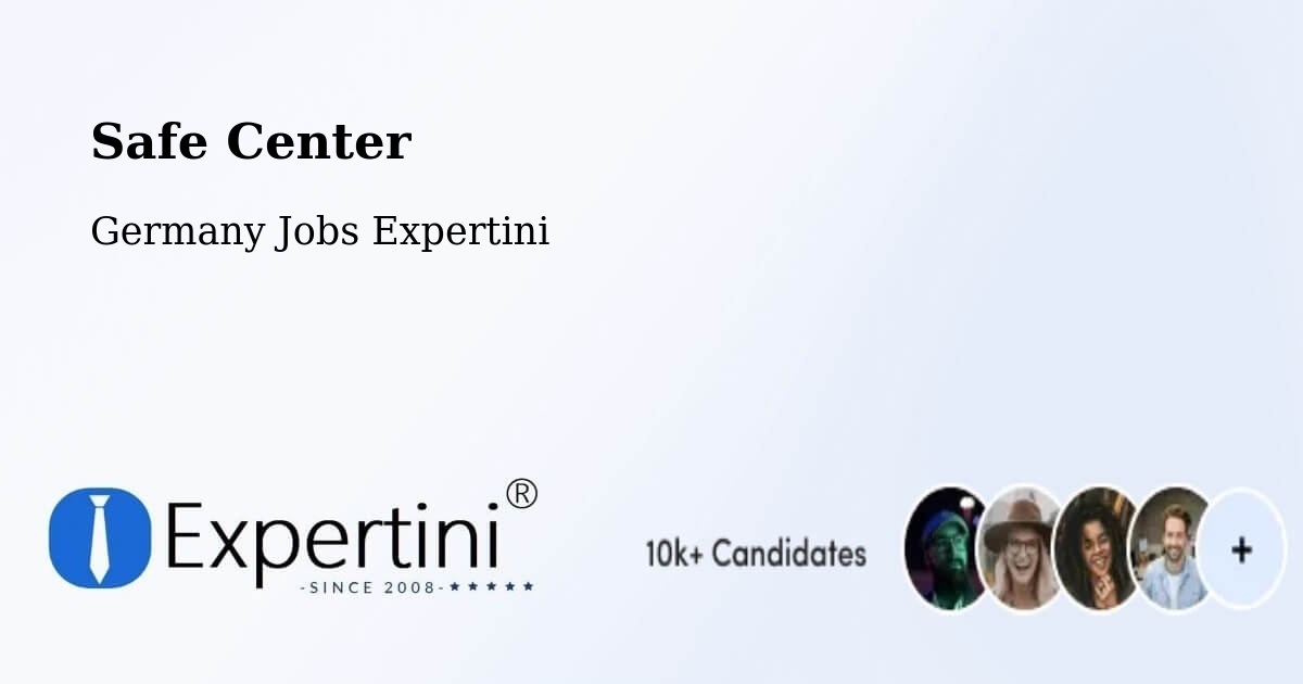 Safety Center – Damp - Germany Jobs Expertini